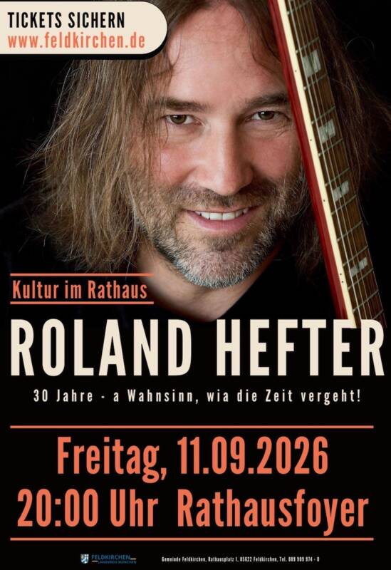 Roland Hefter Plakat