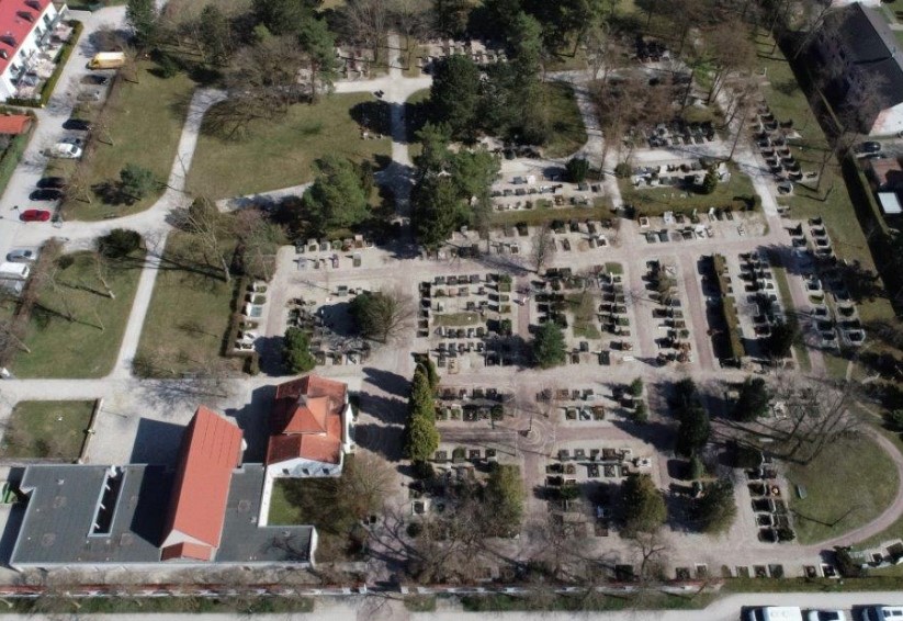 Friedhof Feldkirchen Luftbild