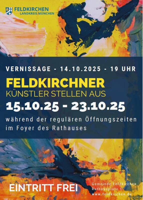Plakat Feldkirchner Künstler