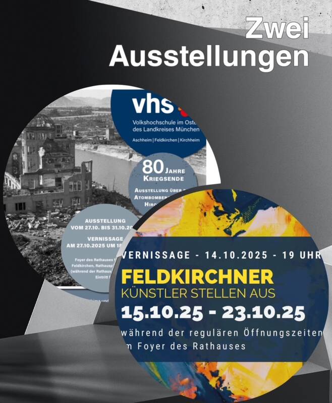 Zwei Ausstellungen im Oktober